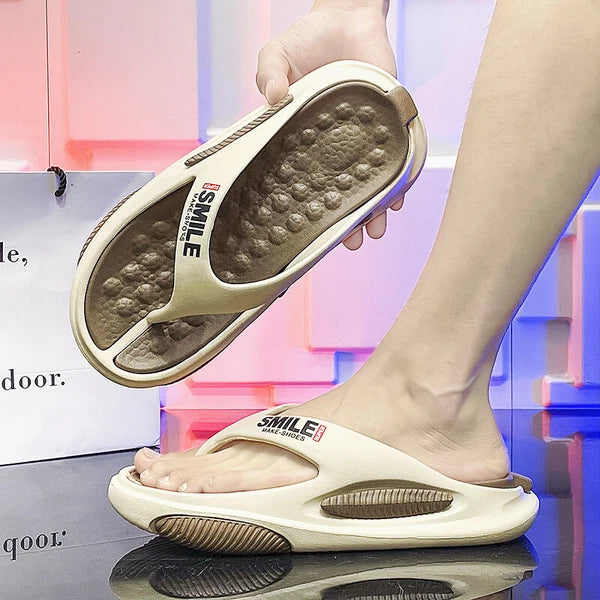 Men's Fashion Sandals Summer Outdoor Slides Beach Flip Flops Slippers Comfort
