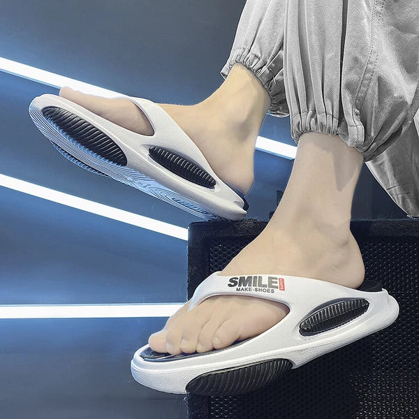 Men's Fashion Sandals Summer Outdoor Slides Beach Flip Flops Slippers Comfort