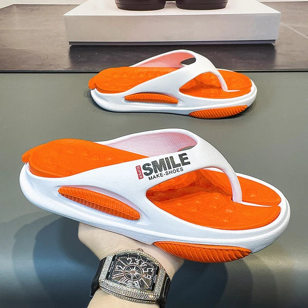 Men's Fashion Sandals Summer Outdoor Slides Beach Flip Flops Slippers Comfort