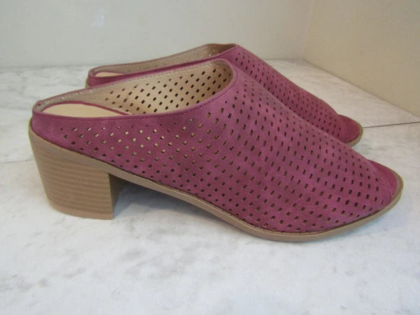 NIB Journee Collection Ziff Red Slides Sandal Shoes Women's Size 7.5 M