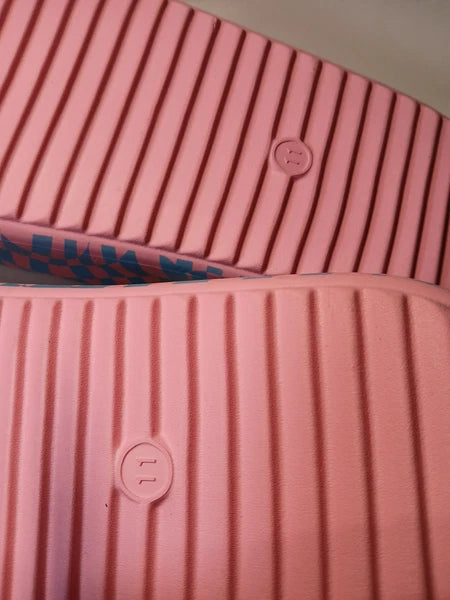 EVA Style Sandals Size 11 Pink/blue Wild Fable Open Toe Slip-on Confortable