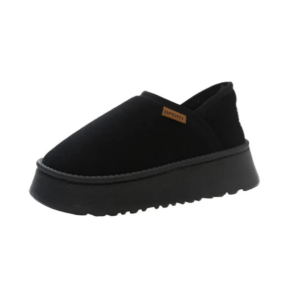 Women Slippers Thick Sole Warm Slides Fashion Comfort Home Shoes Fluffy Plush Li